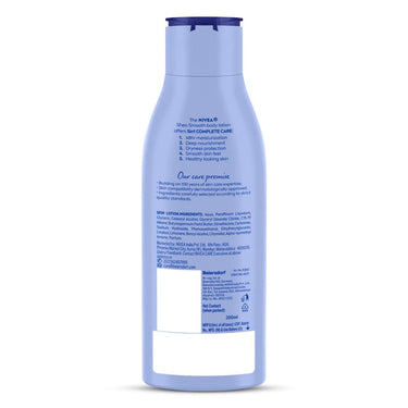 NIVEA Shea Smooth 200ml Body Lotion | 48 H Moisturization | With Deep Moisture Serum & Shea Butter | Non Greasy & Healthy Looking Skin |For Dry Skin